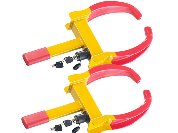 2 sabots de roue universels pour pneus jusqu'à 265 mm