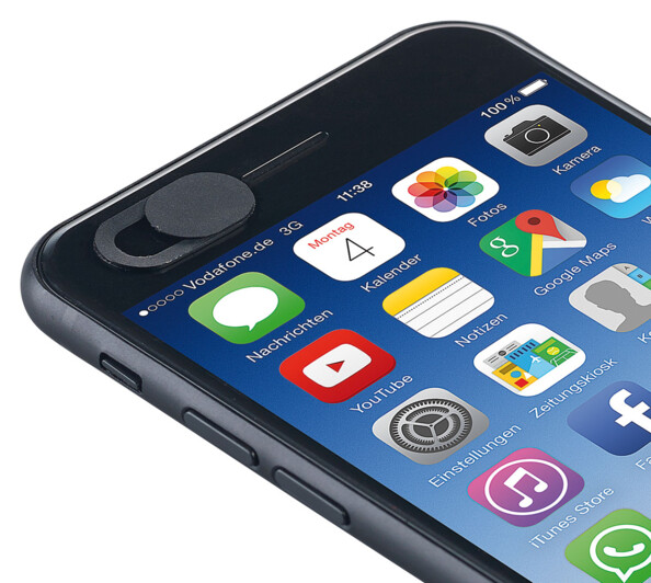 Face arrière autocollante facile à mettre en place, s'enlève sans laisser de trace