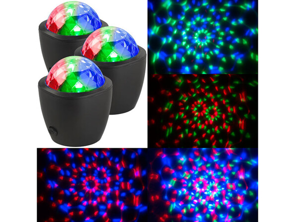 branchez les minis boules disco sur le port USB de votre ordinateur ou sur le port Lightning de votre appareil mobile !