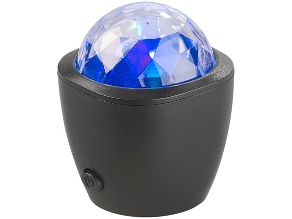 LED RVB, la lumière alterne entre le rouge énergique, le vert doux et le bleu électrique