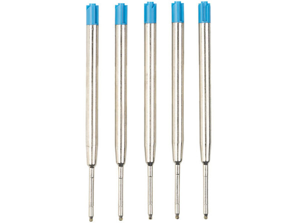 10 recharges pour stylo bille bleu - Épaisseur B