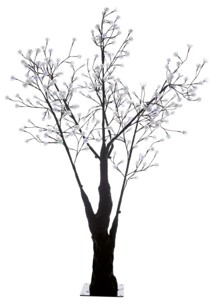 Arbre à LED, 180 cm avec 336 fleures lumineuses multicolores - IP44