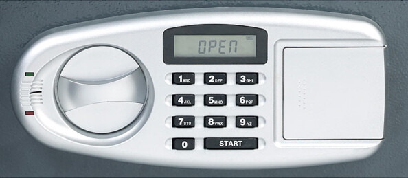 Serrure électronique à code : 2 codes PIN de 6 chiffres