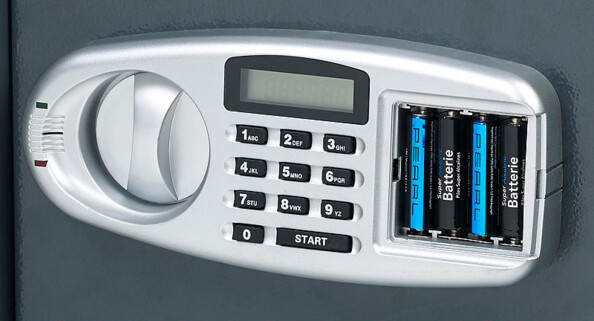 Coffre-fort XXL. Ouverture par code de chiffres ou clé de secours