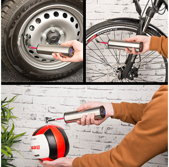 Compresseur d'air portatif avec batterie (Reconditionné)