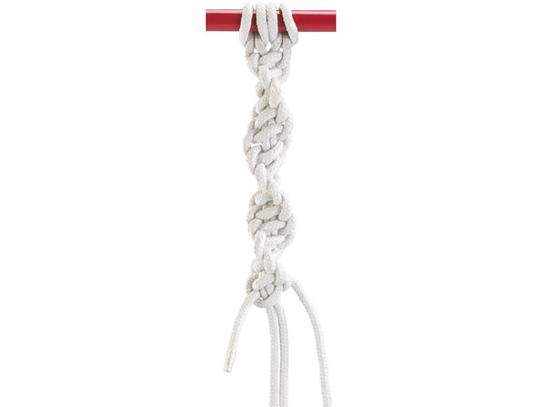 Corde en coton, 10 mm, coloris beige - 31 m