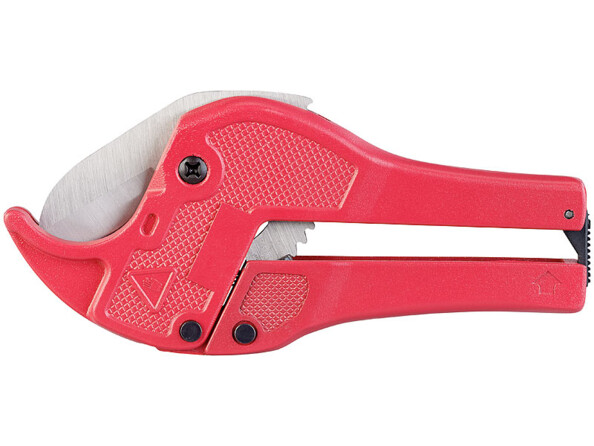 Coupe-tube AGT en acier inoxydable pour tubes en plastique de diamètre 42 mm..