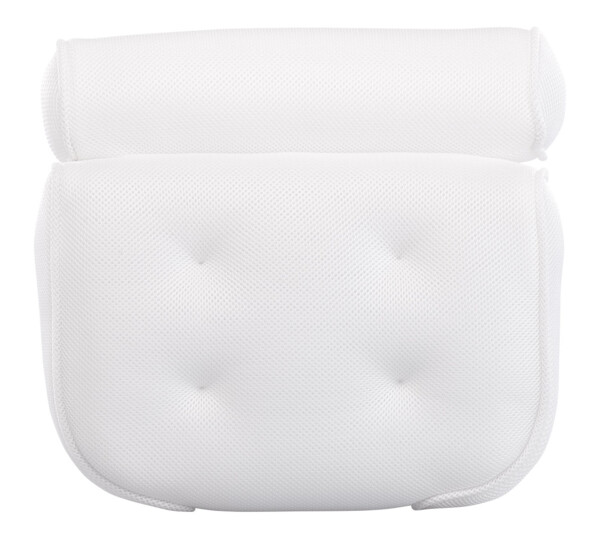 Coussin de baignoire avec surface en maille et ventouses
