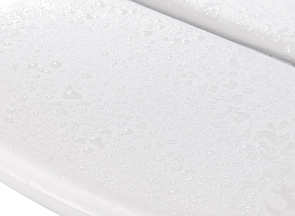 Coussin de baignoire avec surface lisse et ventouses