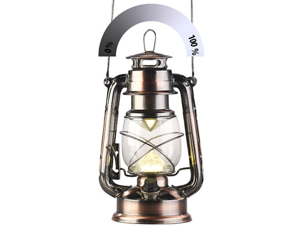 design classique et une technologie moderne : la lampe tempête