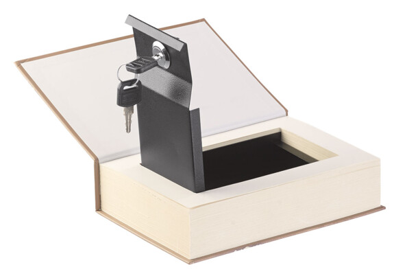 Livre coffre-fort en acier dissimulé - livre de voyage XCase