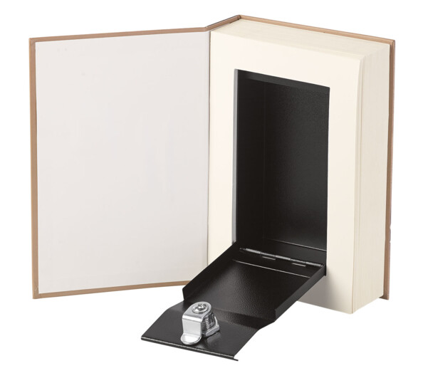 Livre coffre-fort en acier dissimulé - livre de voyage XCase