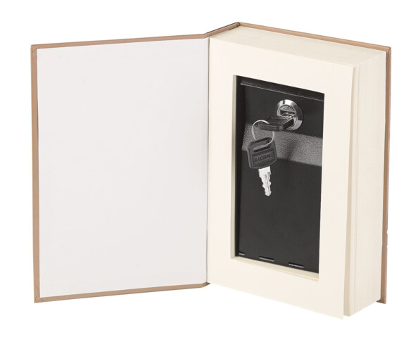 Livre coffre-fort en acier dissimulé - livre de voyage XCase