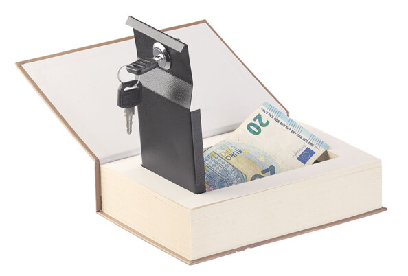 Livre coffre-fort en acier dissimulé - livre de voyage XCase
