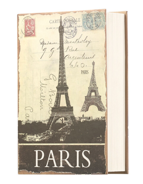 Livre coffre-fort en acier dissimulé - livre de voyage XCase