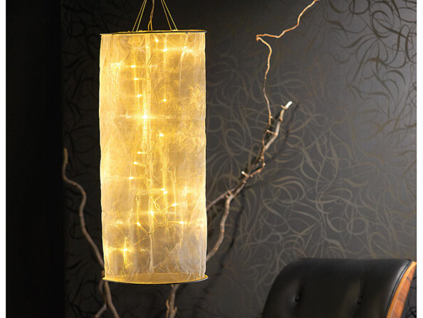 Lot de 3 lampes colonnes à LED - 60 cm