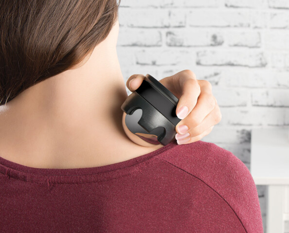 boule de massage rafraichissante pour massages muscles douloureux epaules dos jambes