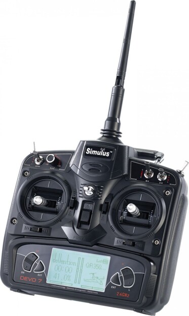 Pack drone ''QR-X350.PRO'' avec Télécommande DEVO-7