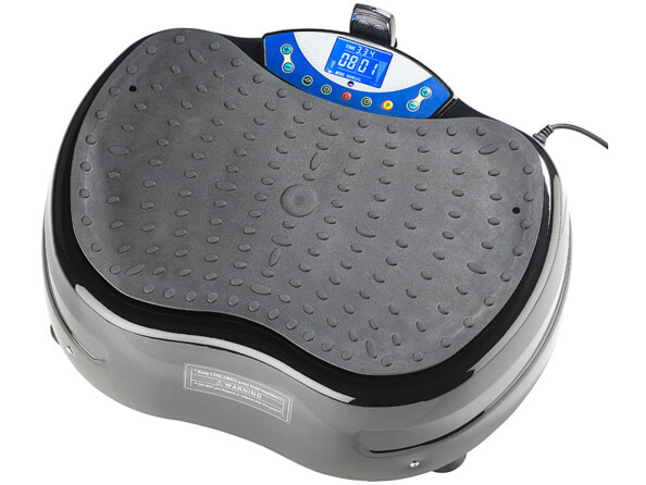 Plateforme vibrante oscillante ''WBV-620.3D'' avec extenseurs et télécommande