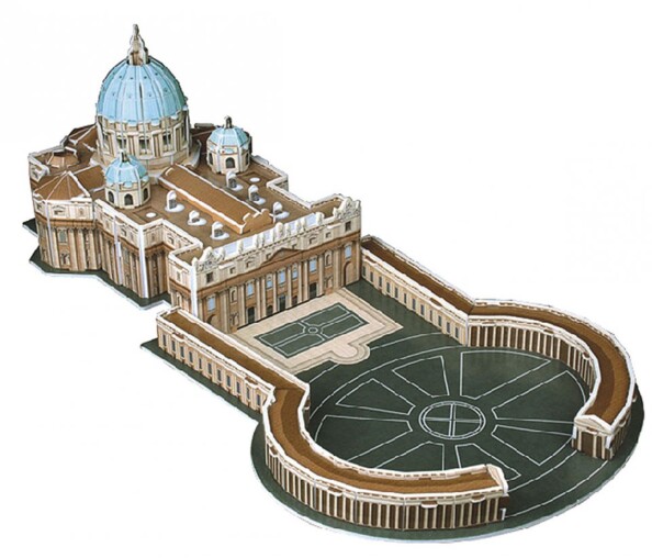 Puzzle 3D Basilique St-Pierre de Rome