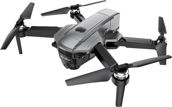Quadricoptère GPS connecté avec caméra 4K : GR-250.fpv déplié