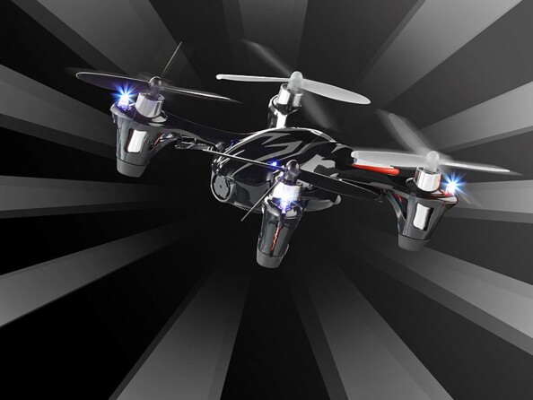 Quadricoptère télécommandé 4 canaux ''GH-4.CAM'' avec caméra