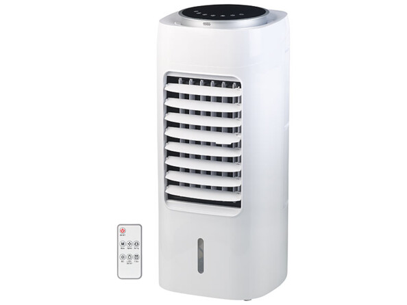 Rafraîchisseur d'air 65 W avec humidificateur, ioniseur et minuteur LW-470. Programmateur d'arrêt
