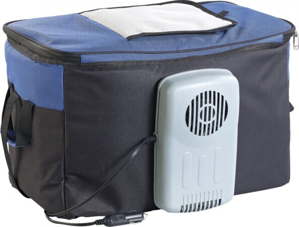 Sac isotherme électrique - 38 L XCase. Module réfrigérant intégré : pas besoin d'accumulateurs de froid .