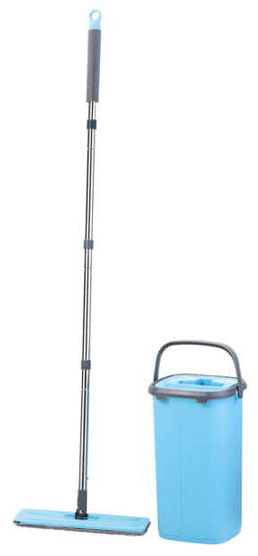 Seau de ménage Atomic Clean et balai-serpillière WM-15.