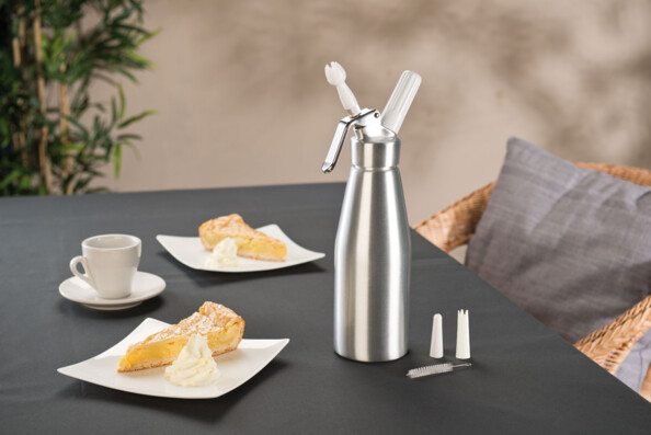 Siphon avec 3 douilles - 1 l