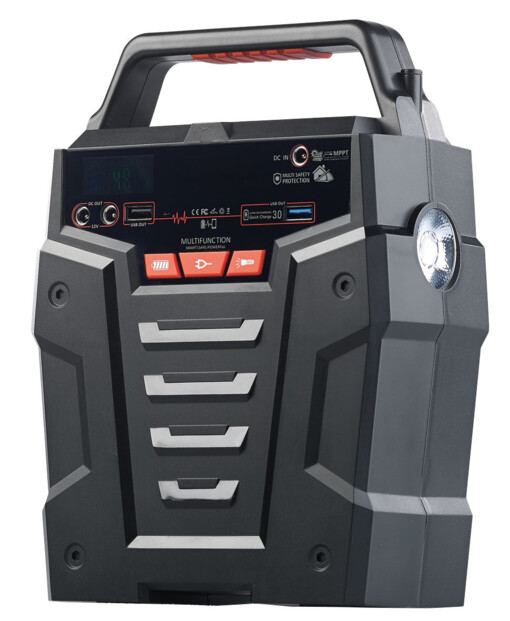 Convertisseur solaire & batterie nomade 75 Ah 230 V HSG-750 - Avec panneau 100 W