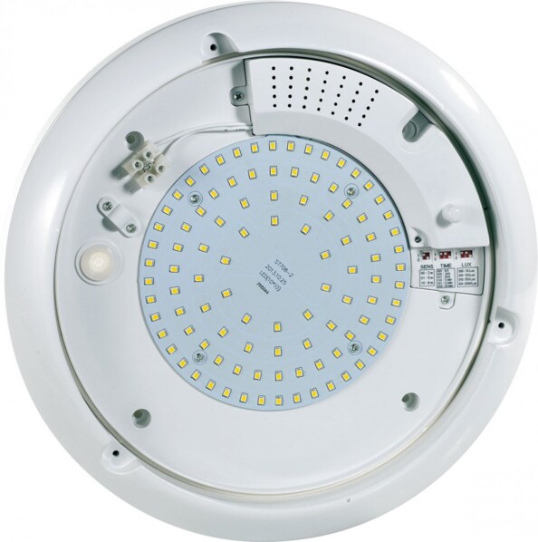 Lampe ouverte à LED high-power 750 lumens avec détecteur de mouvement à portée réglable