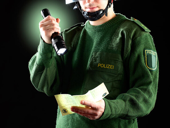 Lampe torche à LED en aluminium ''TRC-230''