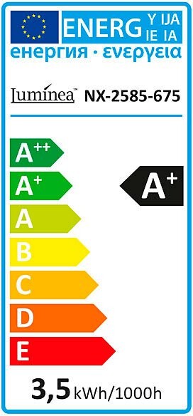 Lot de 4 ampoules compactes LED 3,5 W avec éclairage 360° - E14 - Blanc
