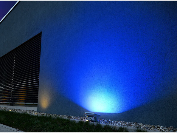 Projecteur à LED étanche 10 W - 16 couleurs RGB