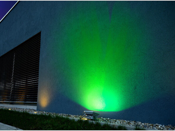 Projecteur à LED étanche 10 W - 16 couleurs RGB