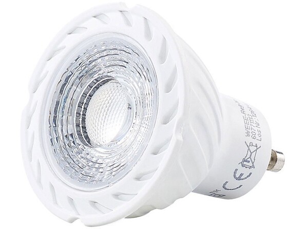 Spot à LED COB GU10 - Blanc chaud - High Power