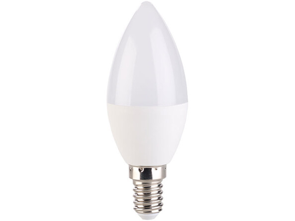 Ampoule bougie à LED E14 / 5 W / 470 lm à 3 niveaux d'intensité - Blanc Jour