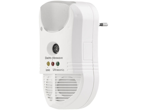 Anti-nuisible à ultrasons 3 en 1 avec fonctions veilleuse à LED et purificateur