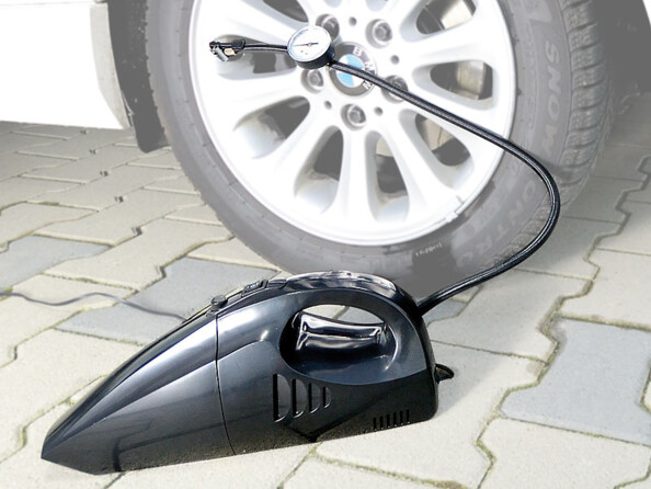 Aspirateur à main 12 V avec compresseur (Reconditionné)
