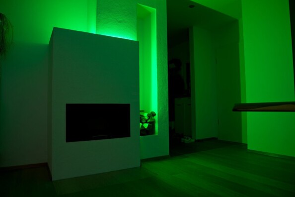 Bande lumineuse 300 LED SMD (RVB + blanc), 5 m ''LX-500A'' - extérieur