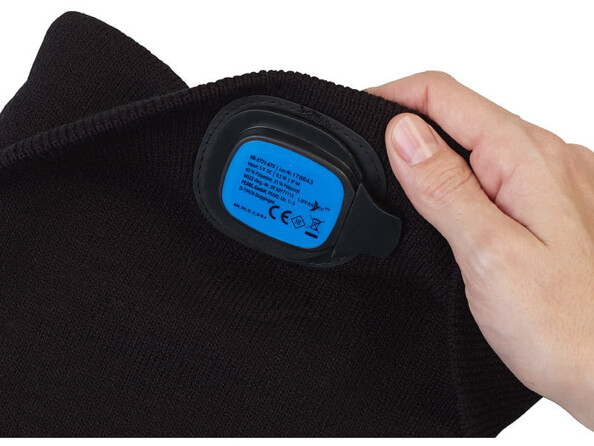 Vue coté batterie de la LED arriére du bonnet