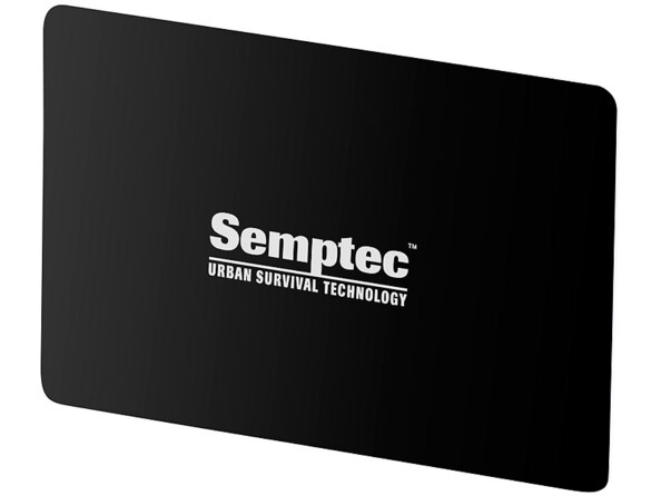 L'étui RFID protège jusqu'à 12 cartes à puce, portée 2,5 cm