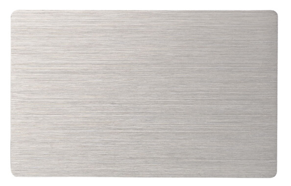 Compartiment de rangement pour étui à cartes de crédit, coloris argenté