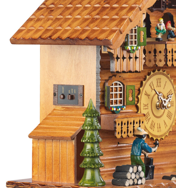 Gros plan sur les décorations et les figurines