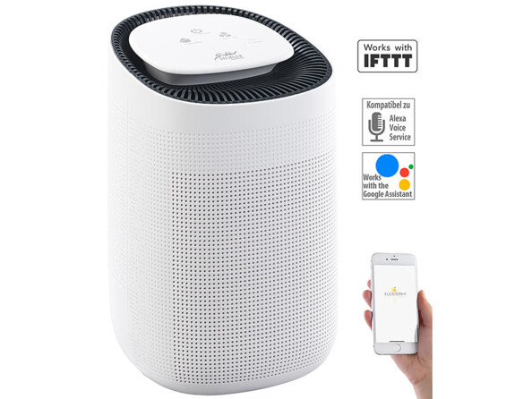 Déshumidificateur et purificateur LFT-250. Contrôle par application et commande vocale