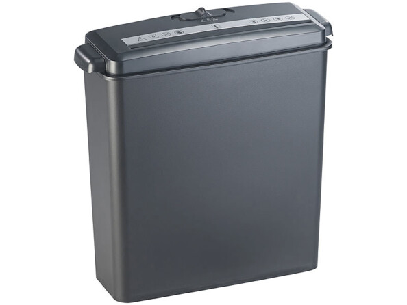 Déchiqueteuse de documents A4 8L coloris noir