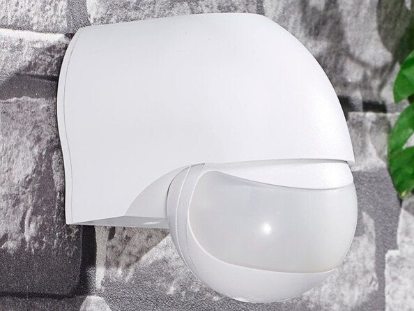 Détecteur de mouvement pour caméra et lumière orientable 180 sur mur