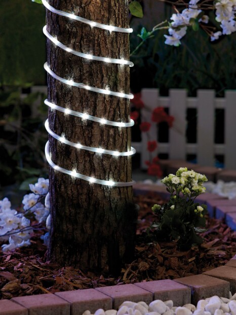 Guirlande à LED étanche IP44 (20 m) - Blanc