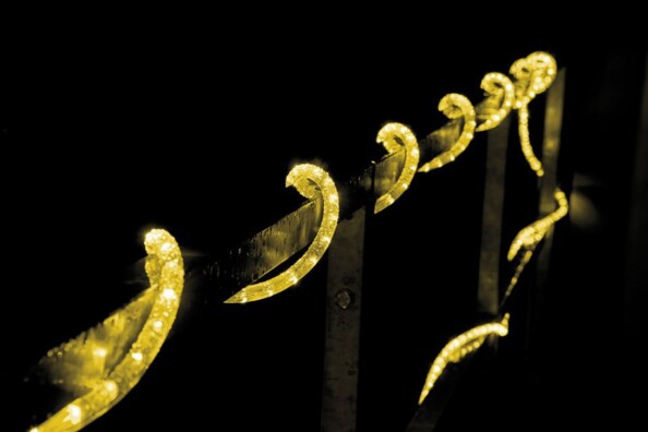 Guirlande à LED étanche IP44 (20 m) - Jaune